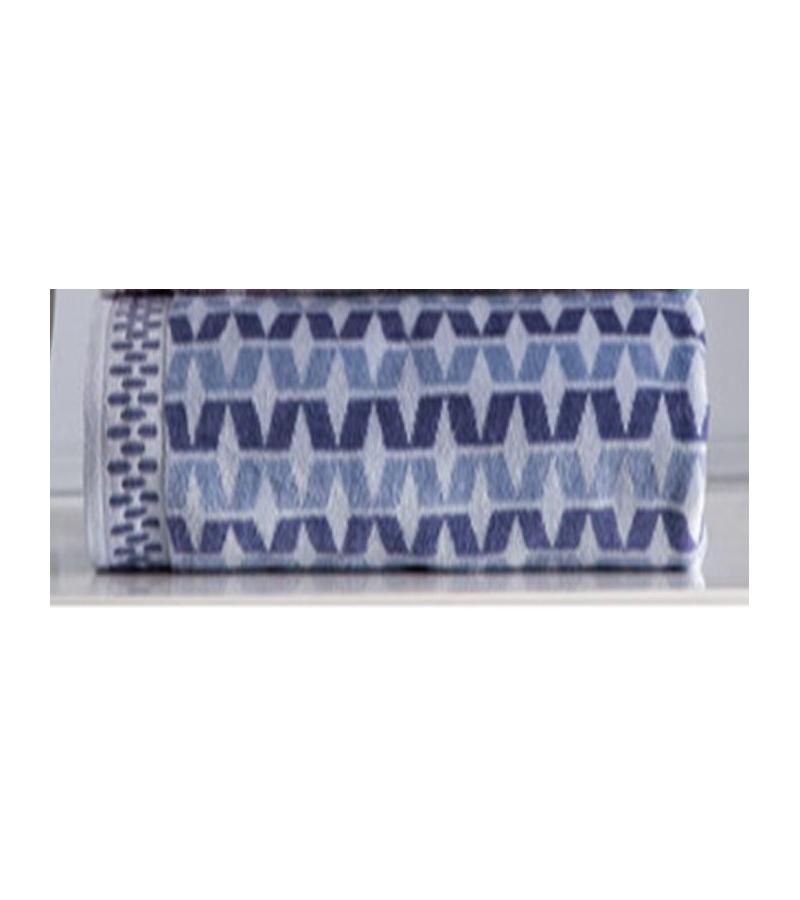 towel mod. CUATRO BORDES size 50*80 color MAVI bitter. OZDILEK