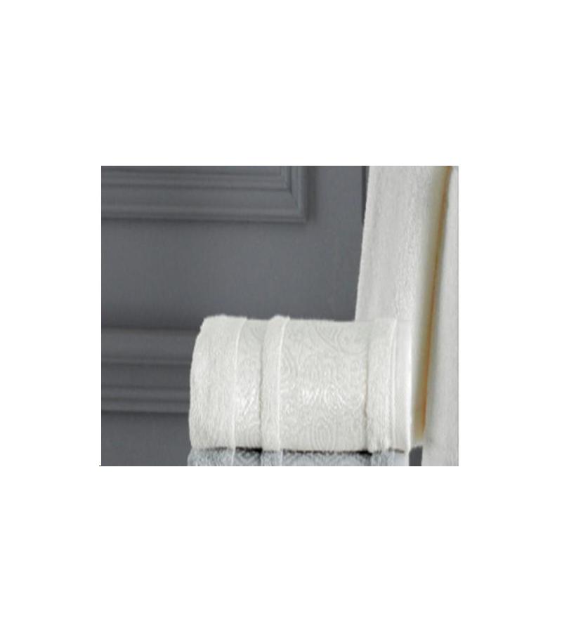 პირსახოცი  მოდ. DORY (BYN)  ზომა  50*80 ფერი  KREM  მწარ. OZDILEK