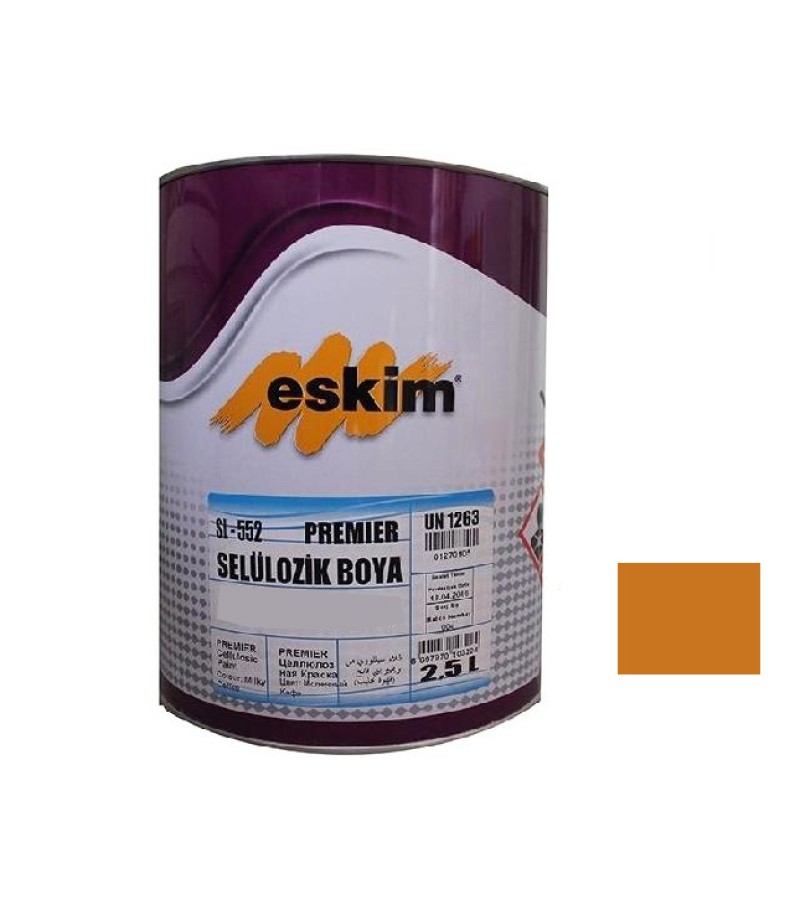 Paint Eskim Cellulozik Paint (GOLD) golden color 0.75 l