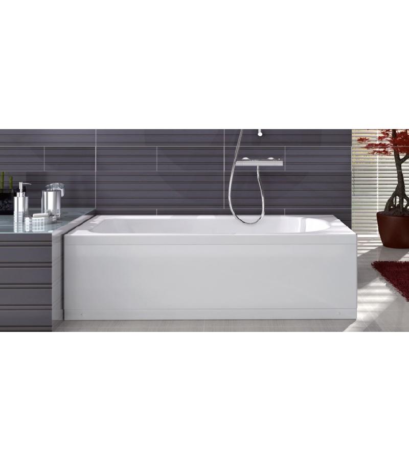 პლასტმასის აბაზანა #FLEXI  70*130 სწორი  მწარ.Aquanil