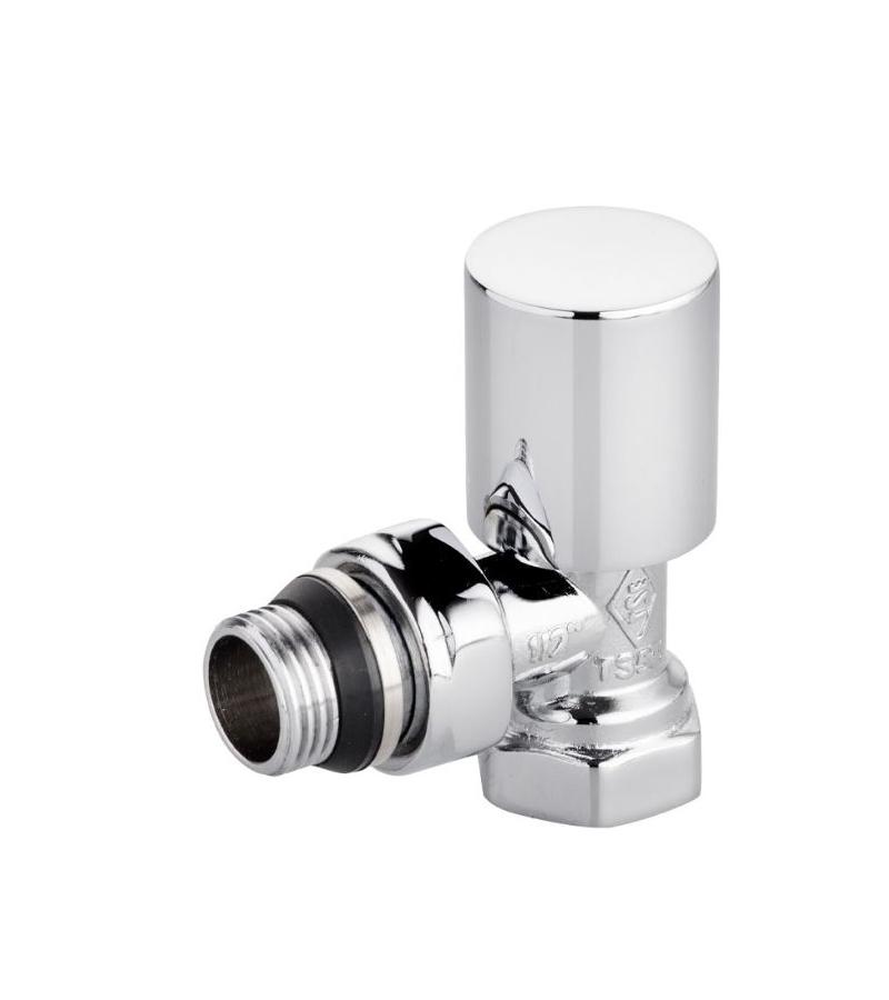 Винт Уголок радиатора 1/2 Никелевая прокладка #0412303 KAS