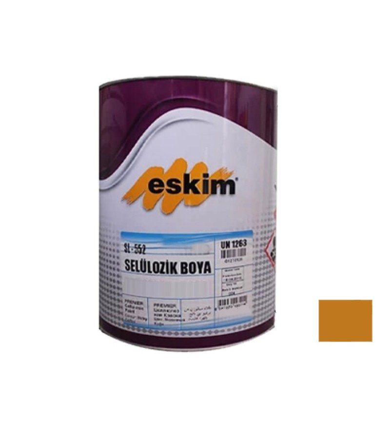Paint Eskim Cellulozik Paint AVANGARD (New Gold) golden color 0.75 l