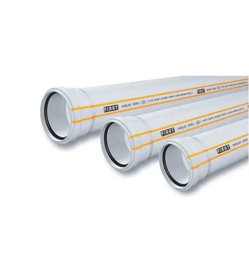 Sound deadening sewer pipe 100* 1000 3.5mm Firat
