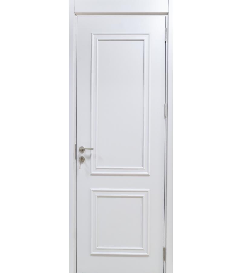 კარი  შეღებილი  P02  ზომა. 80*208   ფერი. RAL7047  მწარ. ANADOORIA