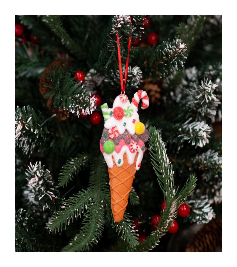 საახალწლო სათამაშო  ნაყინი  SW2022-SEE328AB