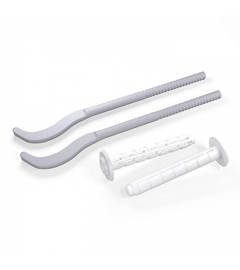 Кронштейн секционный радиатора RT06-02 (серебристый) черный. Роял Термо