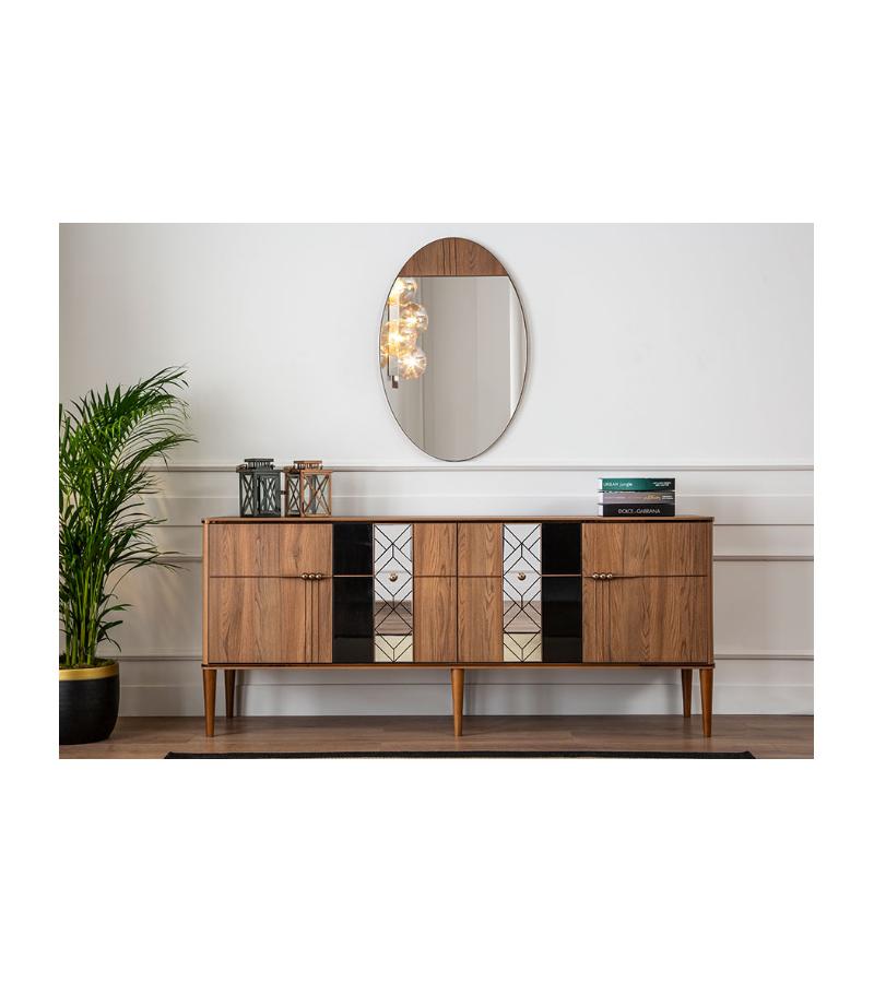 NISH  -  კარადა დსუ სარკით     მწარ.  BESA HOME