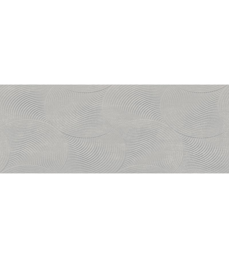 hearth. Tile METAL SILVER TWIST 35X90 LA PLATERA S.A.