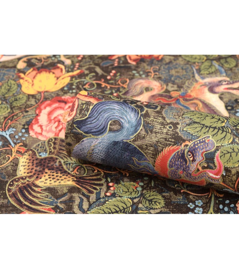 Обои на основе винилового флизелина № 60550-06 ДРАКОН 1,06*10 м. Эрисманн