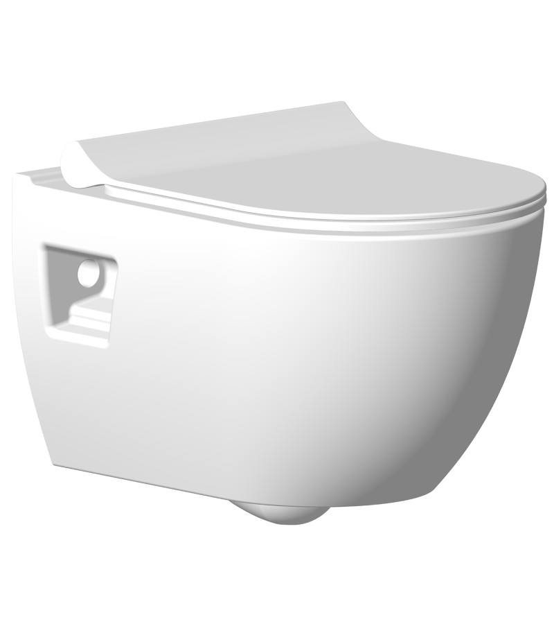 Унитаз подвесной OCEAN PLUS темный. СЕРАМИКСАН