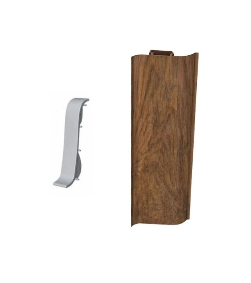 Накладной плинтус # 6061 ДУБ КРАСНЫЙ Декопласт