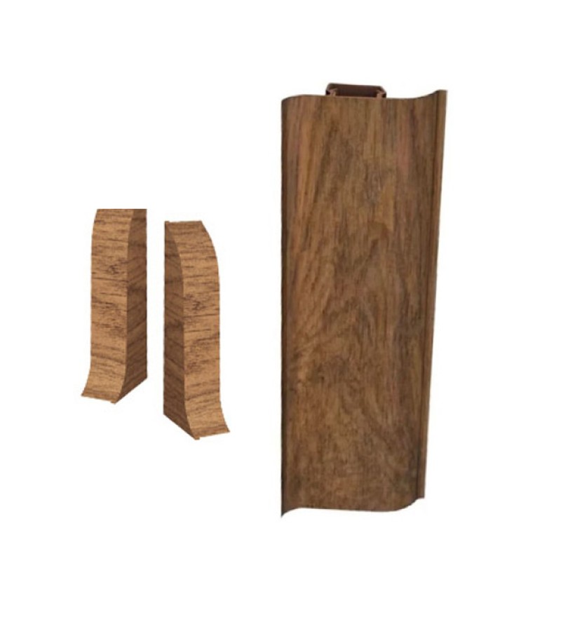 Хуф Марз.+Мардж. Плинтус # 6061 ДУБ КРАСНЫЙ Декопласт