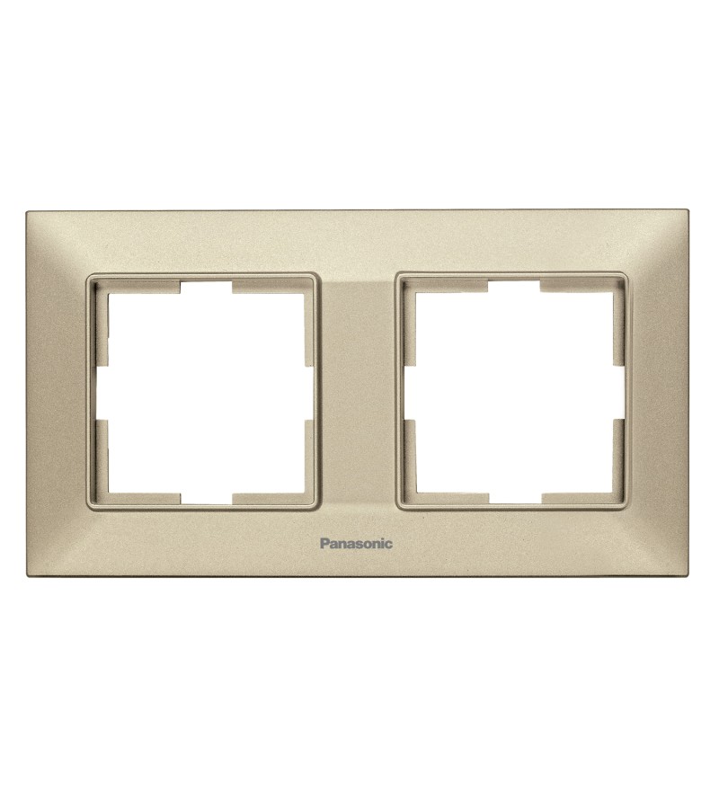 ჩამრთველ-როზეტის კანტი  Arkadia Slim 2-ნი  BRONZ  WNTF08022BR-EU1 Panasonic