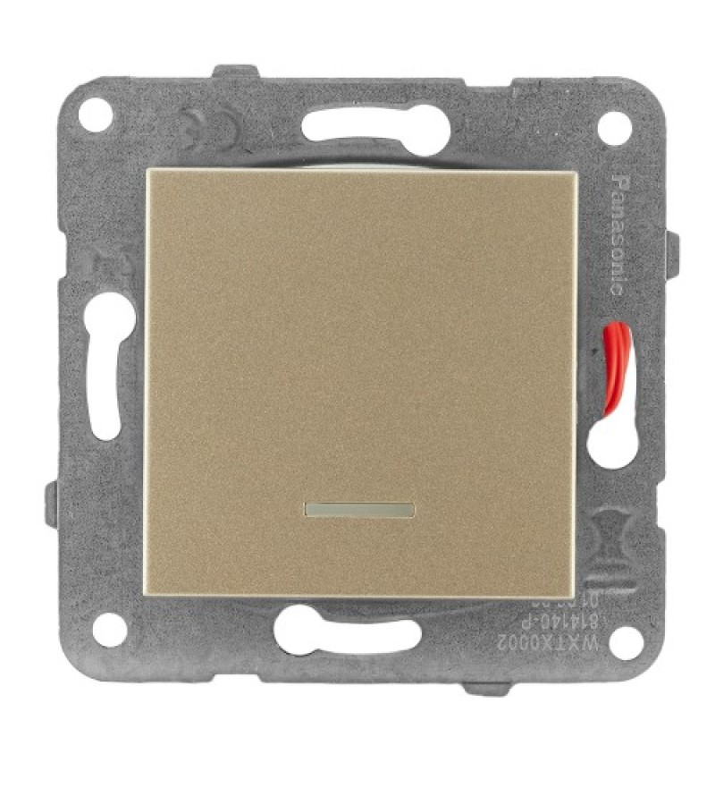 გადამრთველის მექანიზმი   KARRE  PLUS 1-ნი განათებით BRONZ  WKTT00022BR-EU1 Panasonic