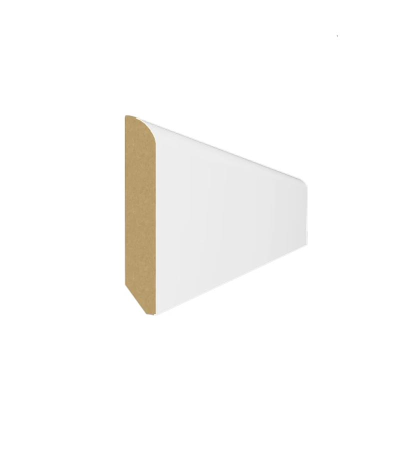 Ламин. Плинтус напольный МДФ 16*80*2800 SPR-7010/1 #231 MATT BUTE WHITE горький. АГТ