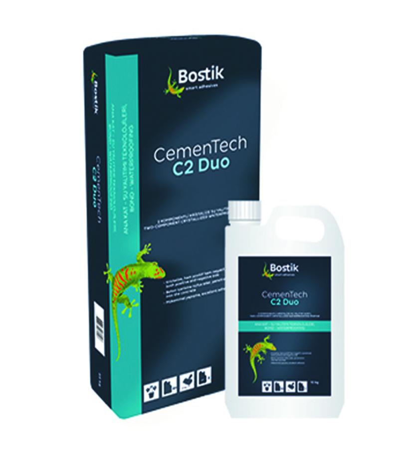 წყალდამცავი შემადგენლობა CemenTech C2 Duo . A+B  კომპ.  (25კგ+9კგ)  34კგ     BOSTIK