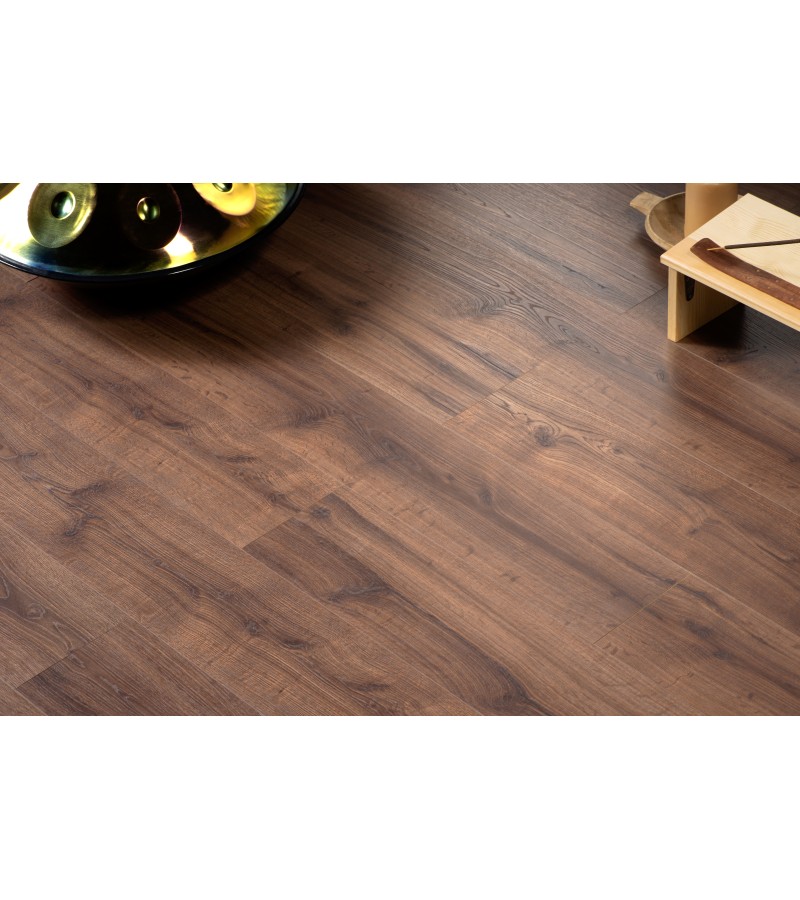 Lamin. Floor covering YOGA PREMIUM 189*1195*12mm Cl.33 AC-5 color. PARKE PRANA Bitter. AGT