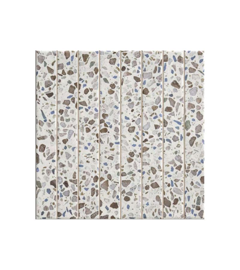 очаг. Плитка BRICK KROMO CHIPS 35X35 LA PLATERA S.A.