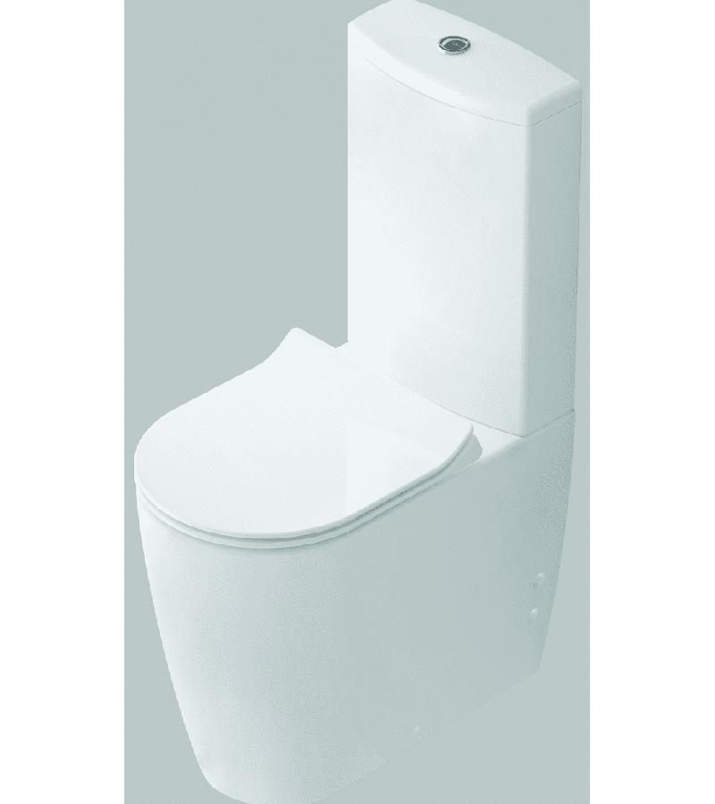 უნიტაზი ავზით ALFA თეთრი, სახურავით Duroplast, 2ნი მექანიზმით  IDEVIT