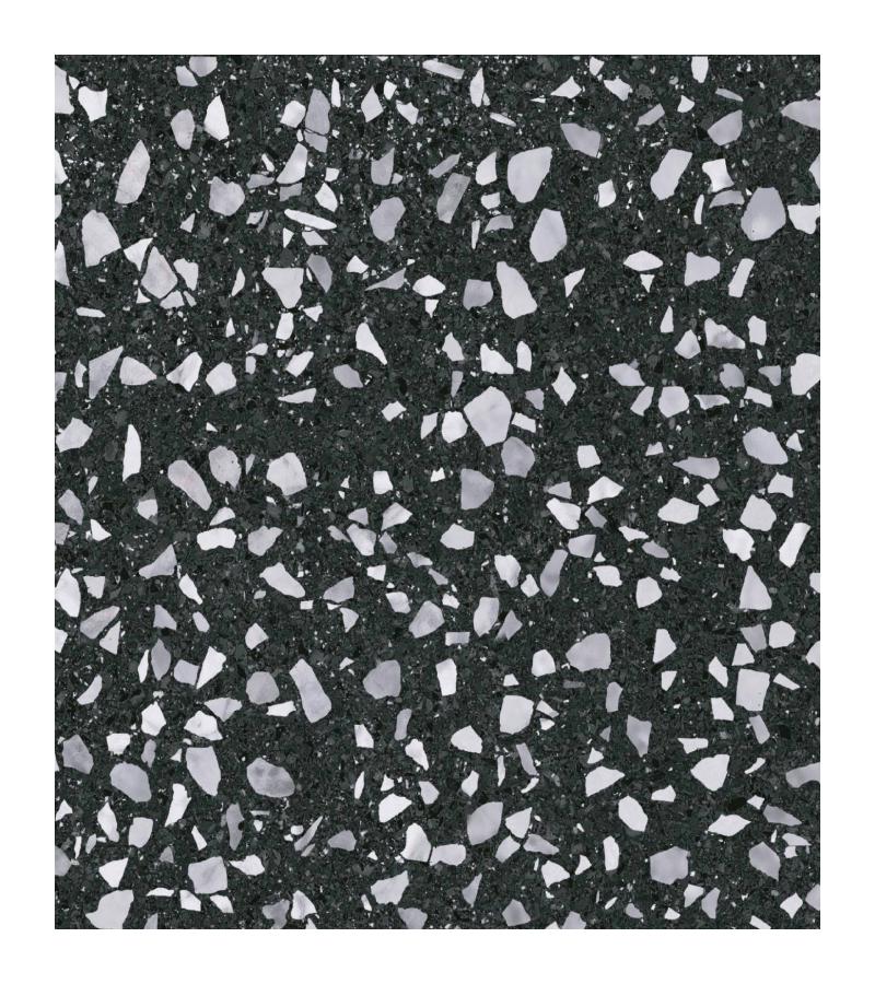 hearth. Tile VENICE BLACK 25X25 CODICER