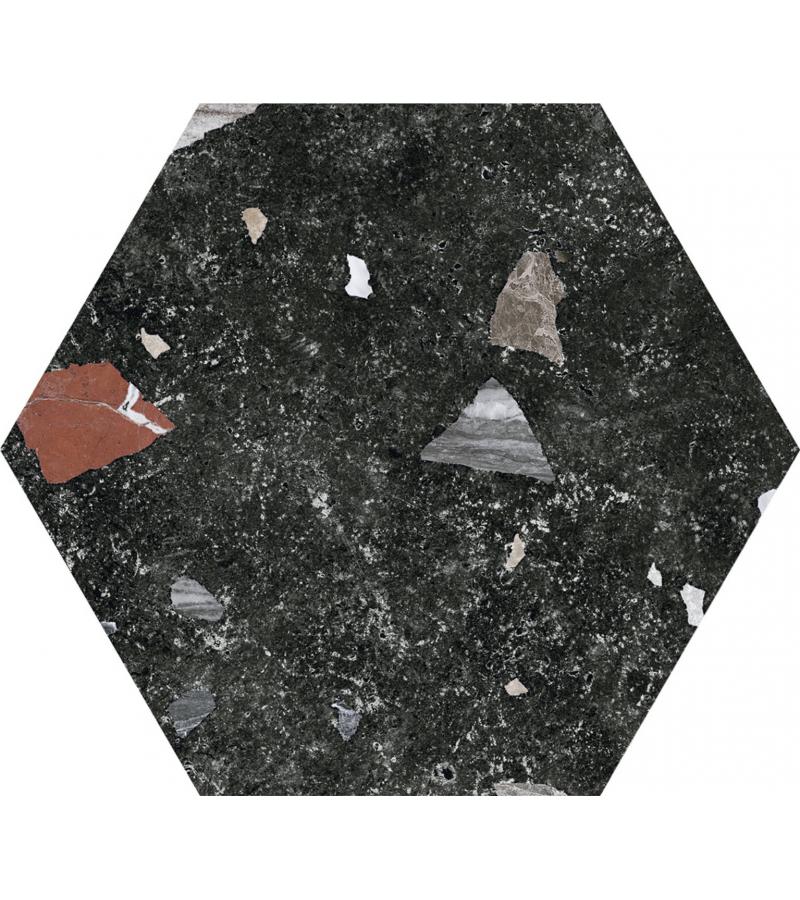 hearth. Tile HEX. SONAR DARK 48.5X56 CODICER