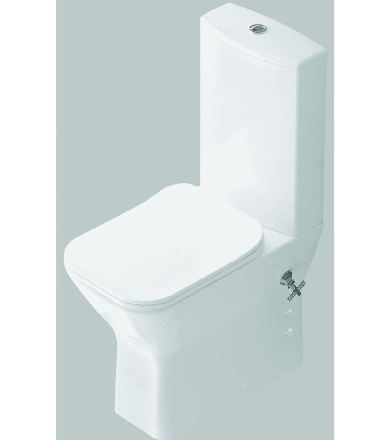 უნიტაზი ავზით ვინტილით  NOVA თეთრი, სახურავით Duroplast, 2ნი მექანიზმით  IDEVIT