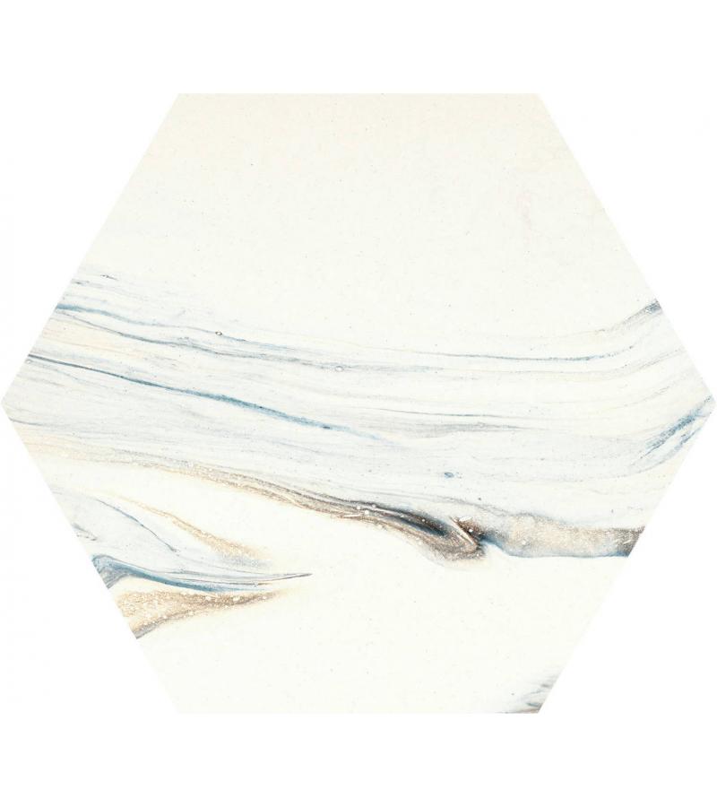 hearth. Tile HEX MARMARIS SUNSET 22X25 CODICER