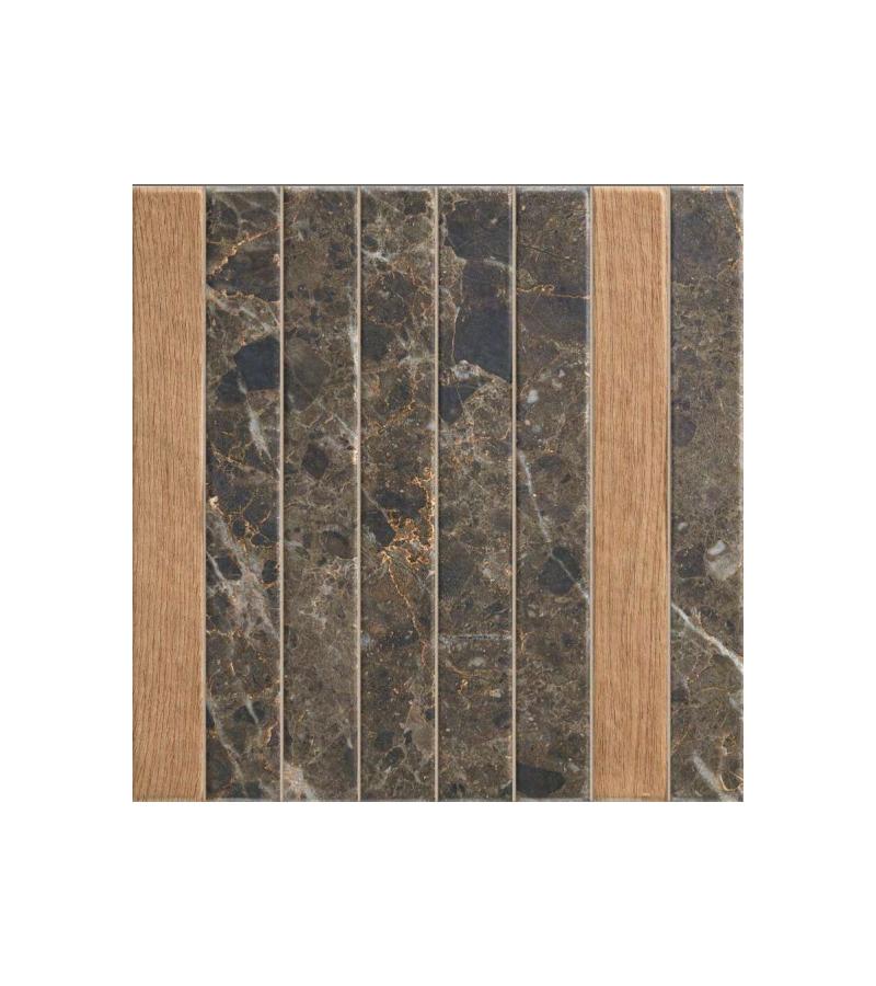 კერამ. ფილა   BRICK  CAPRI BLACK MIX  35X35  LA  PLATERA   S.A.