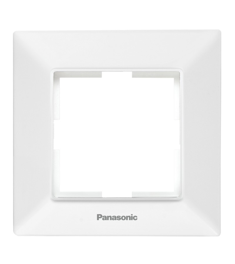 Выключатель-розетка край PANASONIC ARKEDIA SLIM 1 белый