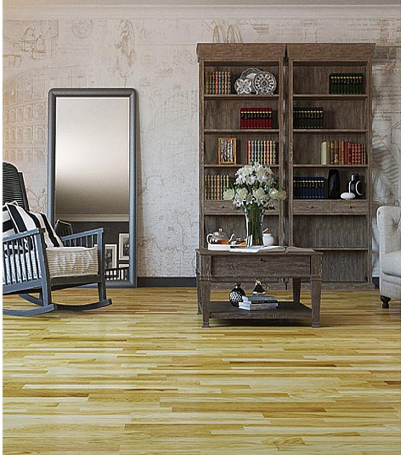 Parquet tile OAK LIVING LOC 3S 3-layer Oak 14*188*1800mm dark. KARELIA