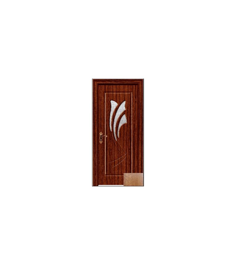 Door with glass KM-701 size 215*80*4 color OAK (1-3)