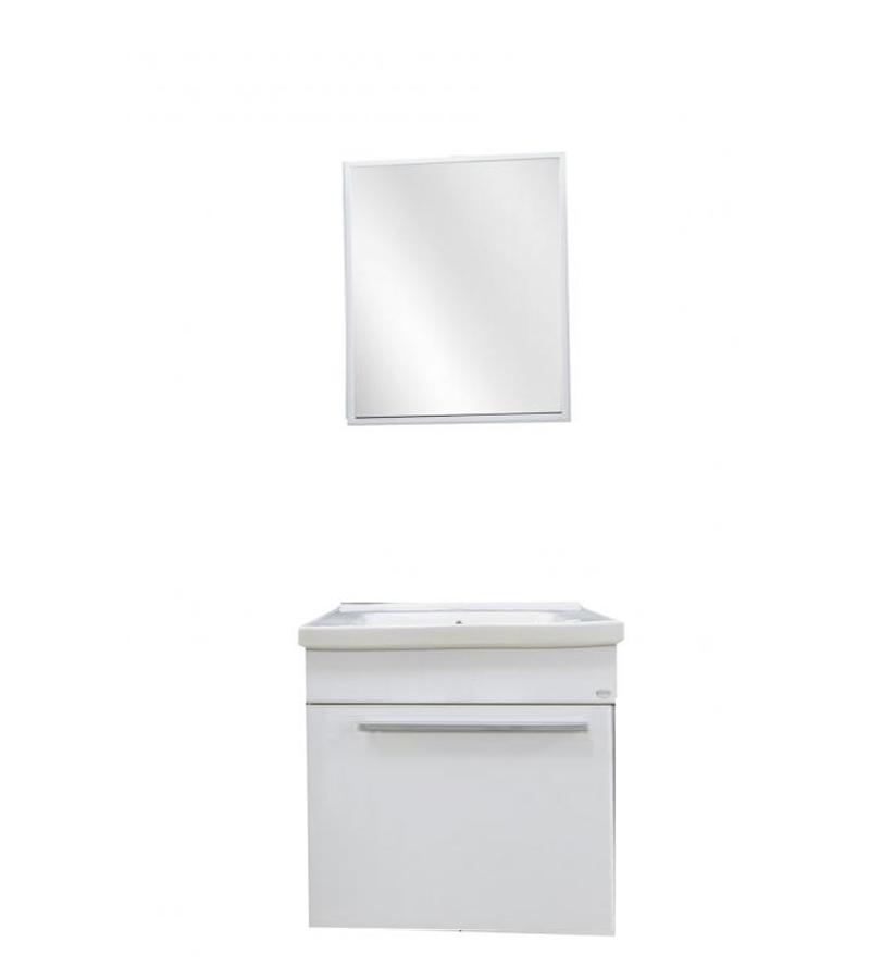 Мебель для ванной комнаты с зеркалом 65 см ЭЛИТ 65 БЕЯЗ