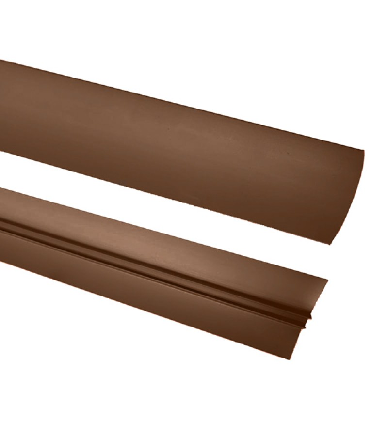 Laminate cover aluminum 30mm 2.7m BRONZ dark. PROPLAST