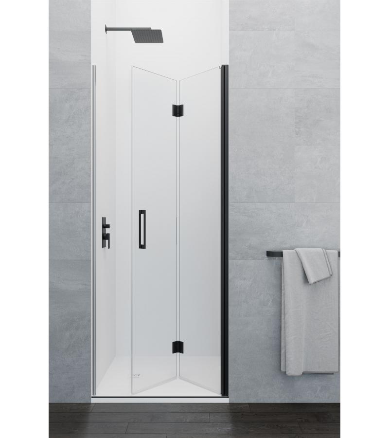 საშხაპე  კაბინა  GLASS FOLDING  ზომა: 90*195 სმ.  შავი  FOLD5040C1N  (1714N/1726)   მწარ, GME