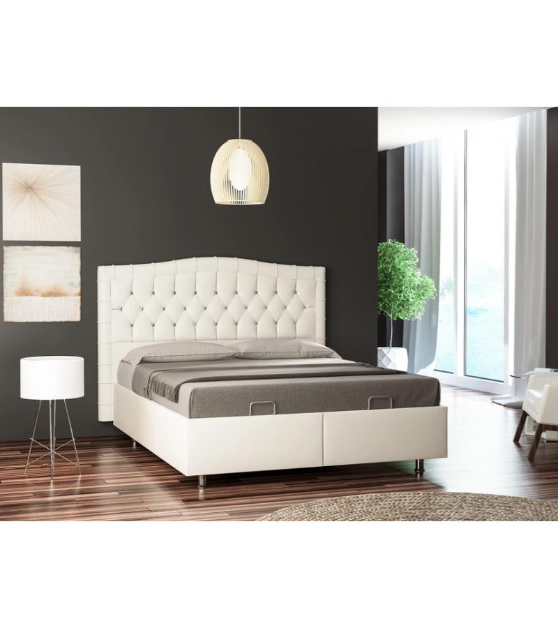 Металлическая кровать YILDIZ с местом для хранения. 160*200 см цветной. СИЯХ Горький. СОПЕРНИКИ