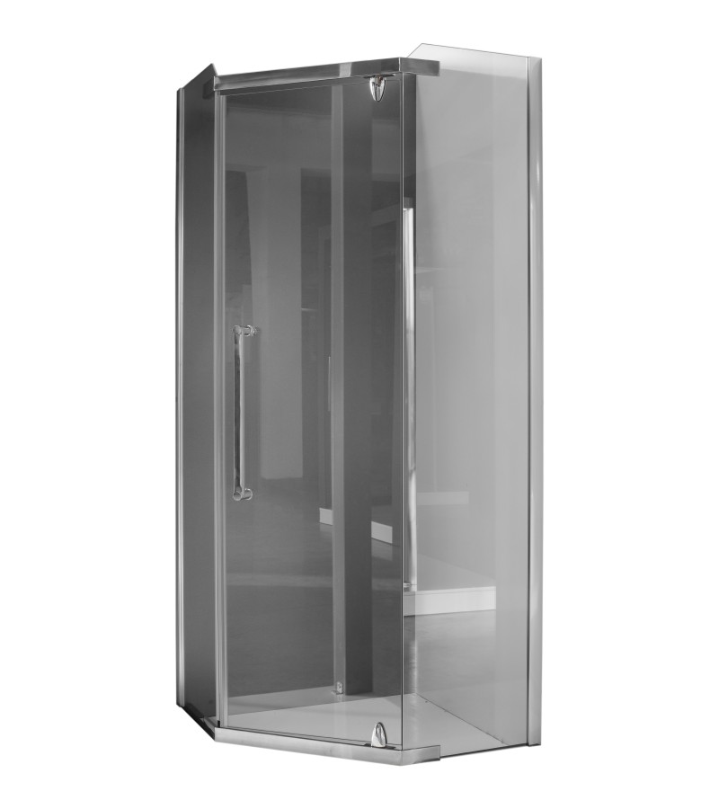 Черная кромка душевой кабины А-65-8 размер 80*80*195 см 5*6 см Аокеля