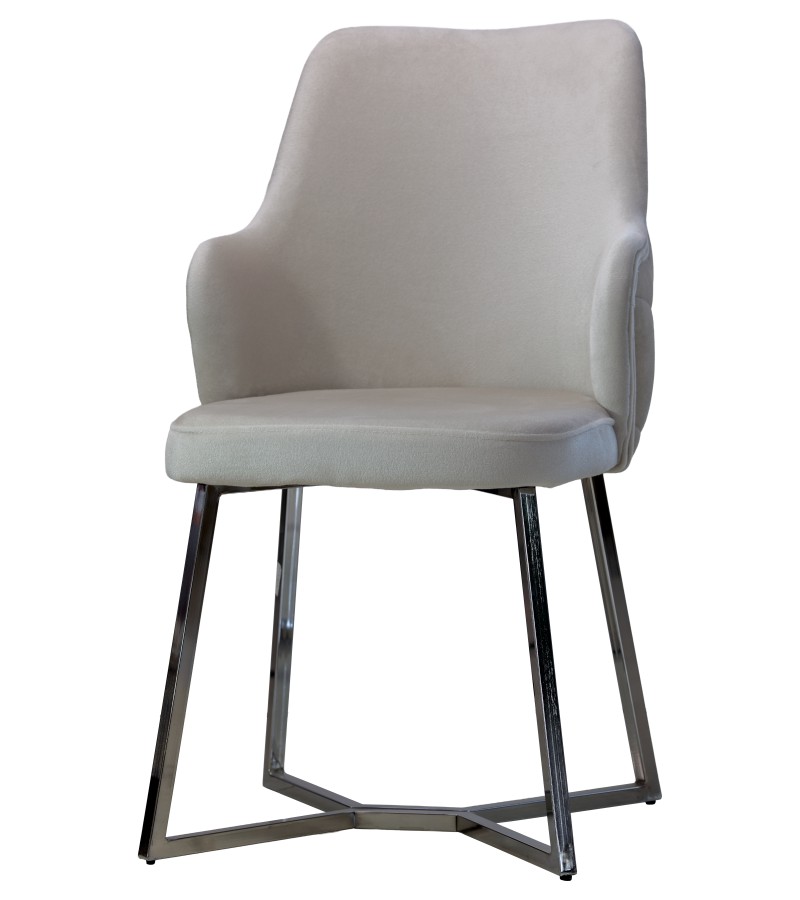 სკამი  VIZYON  ფერი. GRI 119    მწარ. SERENITY MOBILYA