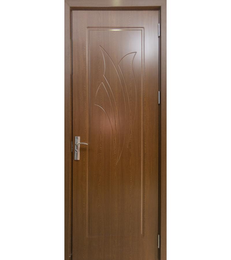 კარი  ლამინირებული KM-721 ზომა  215*70*4 ფერი  OAK (1-3)