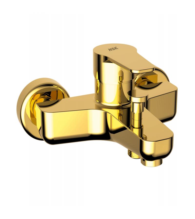 შემრევი ონკანი კედლიდან  ALORA PLUS   ოქროსფერი  #N2038319     მწარ. NSK-ROCA