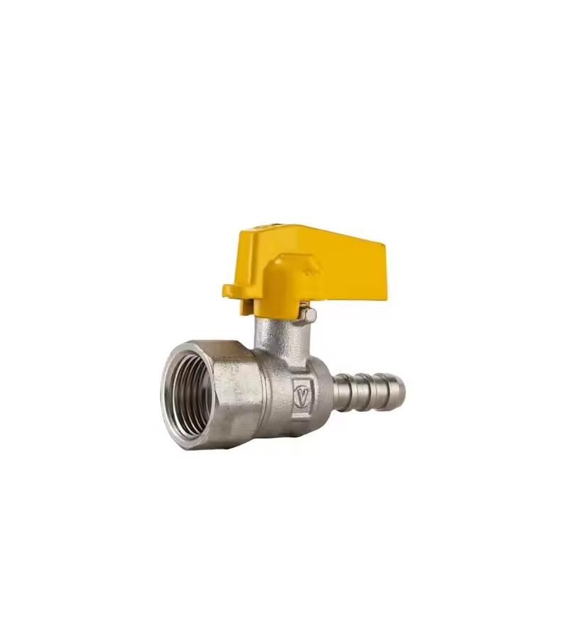 ვინტილი აირის, სწორე  1/2 - შ.ხ.  შტუცერით  VT-3020FT    მწარ. VARTE