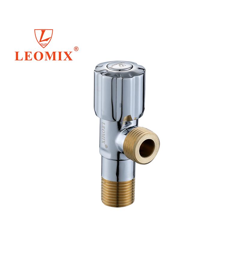 ვინტილი  1/2*1/2  ნიკელის  LV-7010    მწარ. LEOMIX
