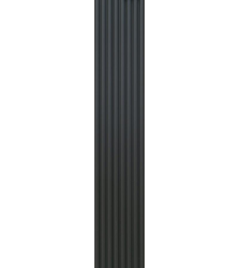 დეკორატიული პანელი  LB-2200/2  MDF 18*100*2800  SOFT TOUCH STORM  GREY 726  მწარ.  AGT