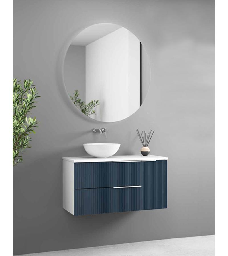 Bathroom furniture 80 cm BALI 80 Indigo White/blue 221341055BMA bitter. KOIBATH