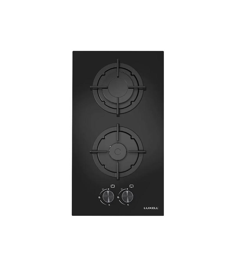 2 cookers C3-20F with black glass, cast iron stand. LUXELL