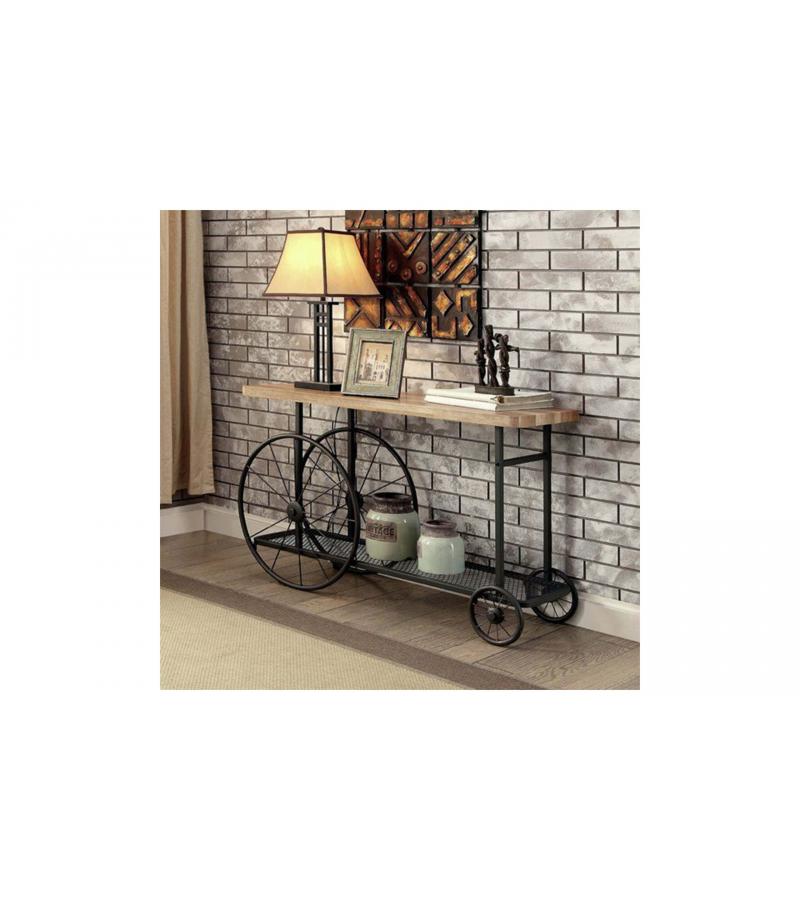 მაგიდა გორგოლაჭით  D-32  ფერი. SIYAH    მწარ.  YERLI MOBILYA 