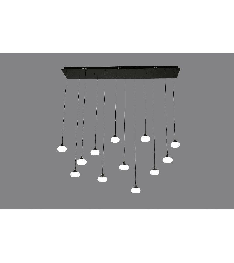 ჭაღი  LED  #YB0560 - 8HS. BL