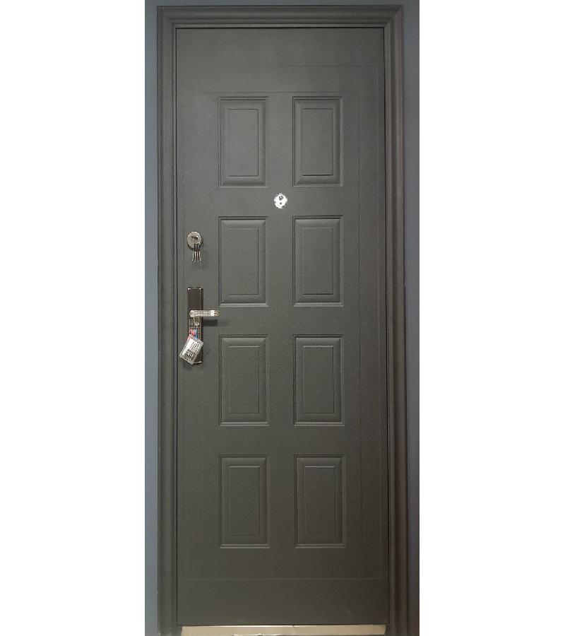 ლით. კარი  შავი  WX-S-159  0.5მმ  ზომა. 2050*960*50მმ  გარე გაღება, მარცხენა ( L )