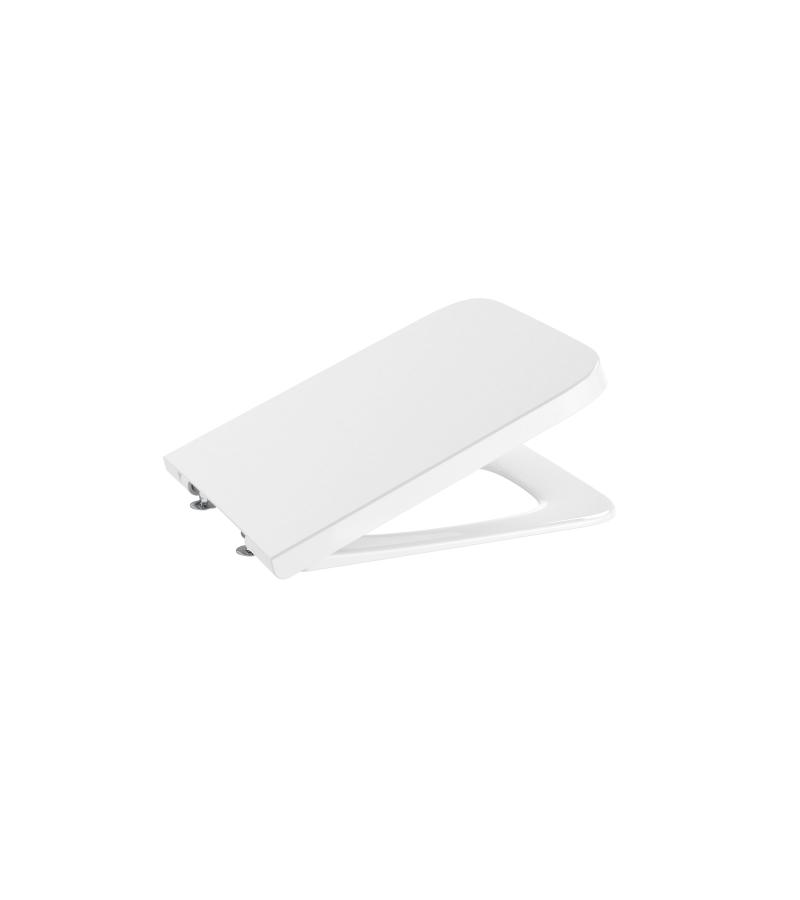 უნიტაზის თავსახური   INSPIRA  SQUARE  ნელი დახურვით  #A80153200B მწარ.  ROCA 