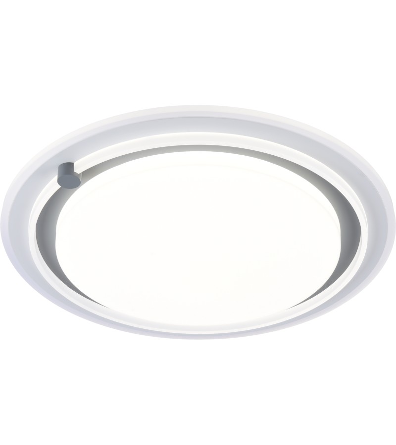 Потолочный светильник GZGS-JZF8307-GY серый 40Вт*2 габарит.Ø500