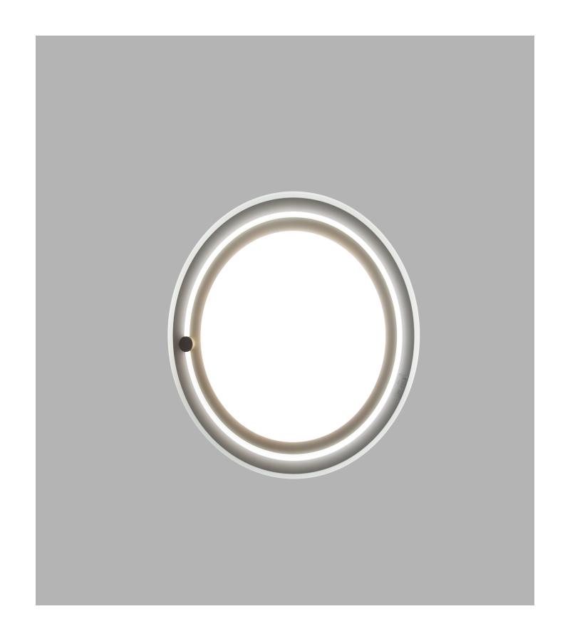 ჭერის სანათი   GZGS-JZF8307-COFFEE  ყავისფერი  40W*2   ზომა.Ø500